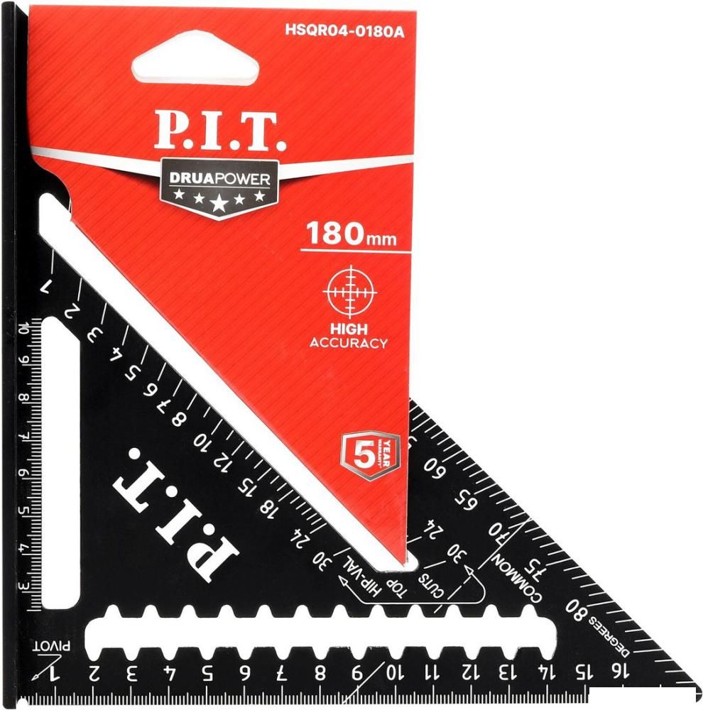 Угольник P.I.T. DRUA HSQR04-0180A