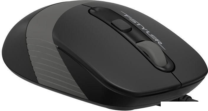 Мышь A4Tech Fstyler FM10 (черный/серый)