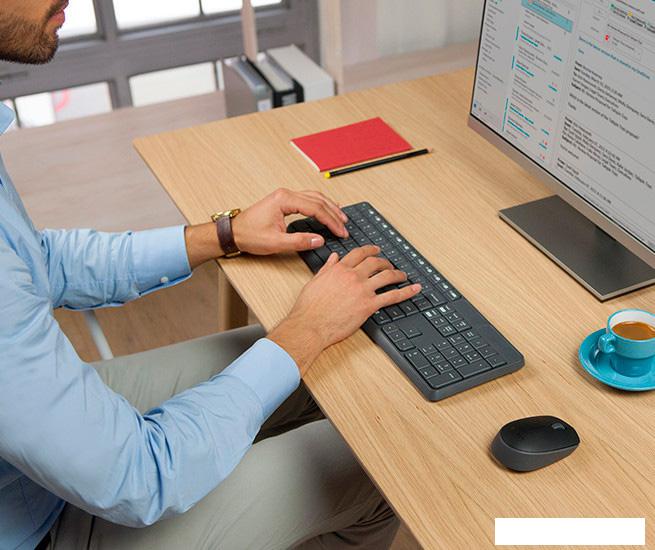 Офисный набор Logitech MK235 Wireless Combo 920-007948