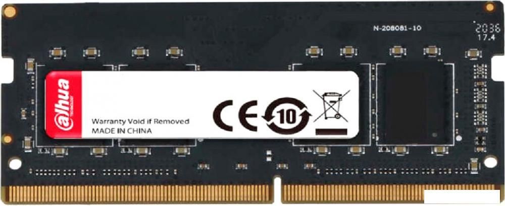 Оперативная память Dahua 16ГБ DDR4 SODIMM 3200 МГц DHI-DDR-C300S16G32