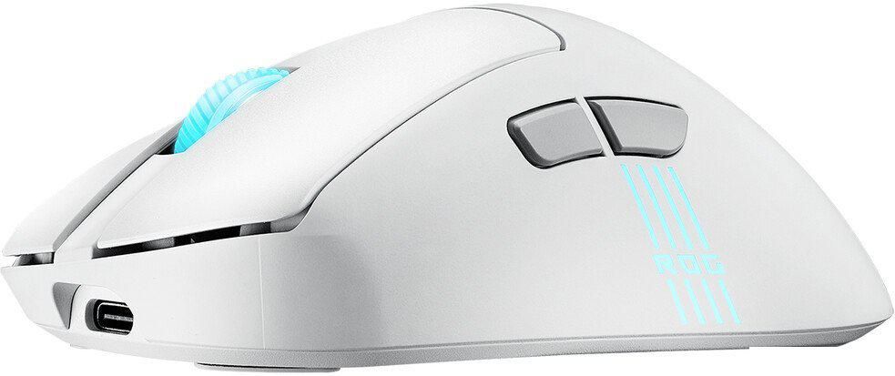 Игровая мышь ASUS ROG Keris II Origin Moonlight White