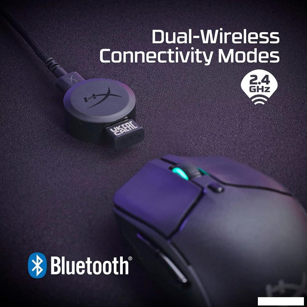 Игровая мышь HyperX Pulsefire Haste 2 Wireless (черный)