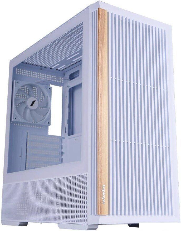 Корпус 1stPlayer WD7 ARGB WD7-WH-4FA7-W-2FA7R-W (белый)