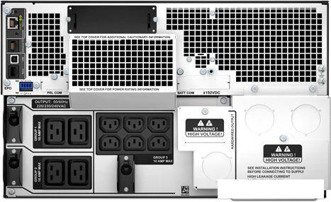 Источник бесперебойного питания APC Smart-UPS SRT 8000VA RM 230V (SRT8KRMXLI)
