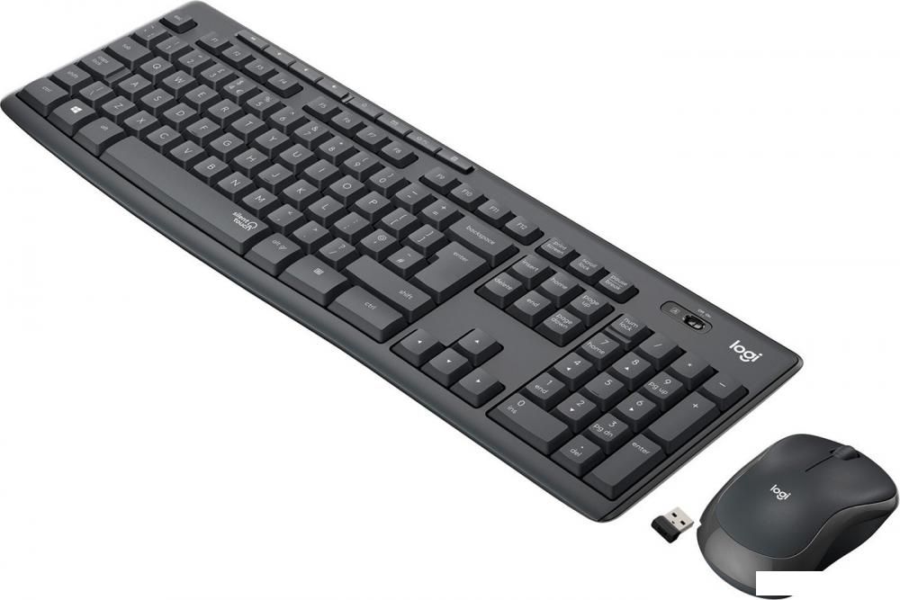 Офисный набор Logitech MK295 Silent Wireless Combo 920-009813 (графитовый)