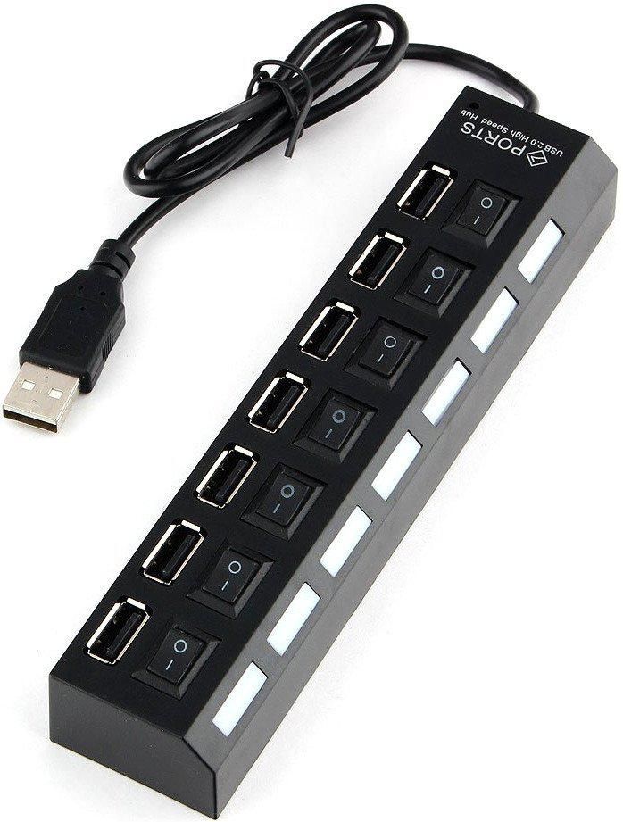 USB-хаб Gembird UHB-U2P7-01