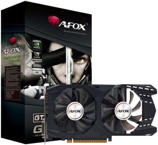 Видеокарта AFOX GeForce GTX 1050 Ti 4GB GDDR5 AF1050TI-4096D5H7-V9