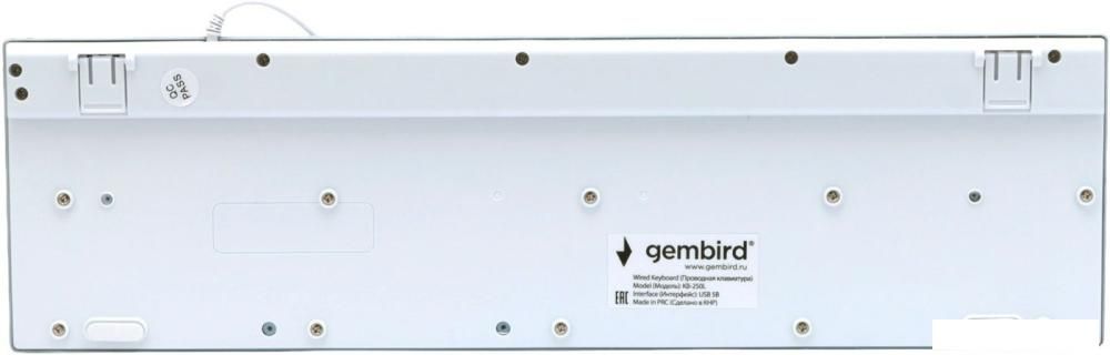 Клавиатура Gembird KB-250L-W