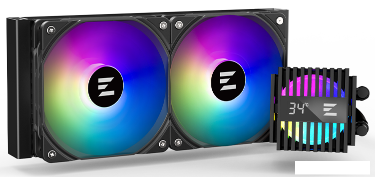 Жидкостное охлаждение для процессора Zalman ALPHA2 A24 (черный)