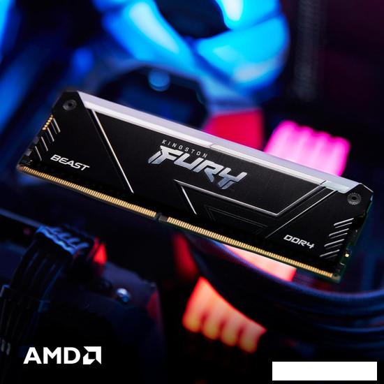 Оперативная память Kingston FURY Beast RGB 4x8ГБ DDR4 3600 МГц KF436C17BB2AK4/32