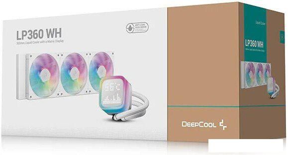 Система жидкостного охлаждения для процессора DeepCool LP360 WH R-LP360-WHMSMC-G-1