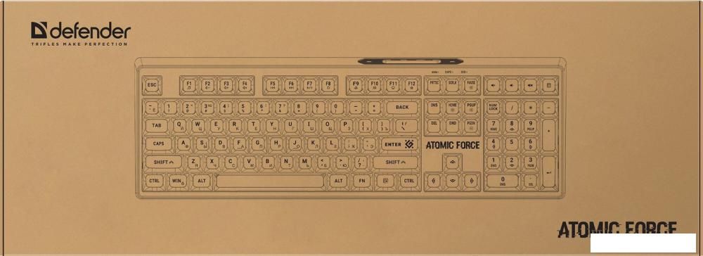 Клавиатура Defender Atomic Force GK-005