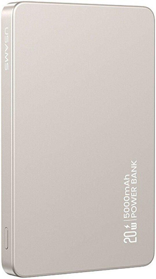 Внешний аккумулятор Usams CD231 5000mAh (титановый)