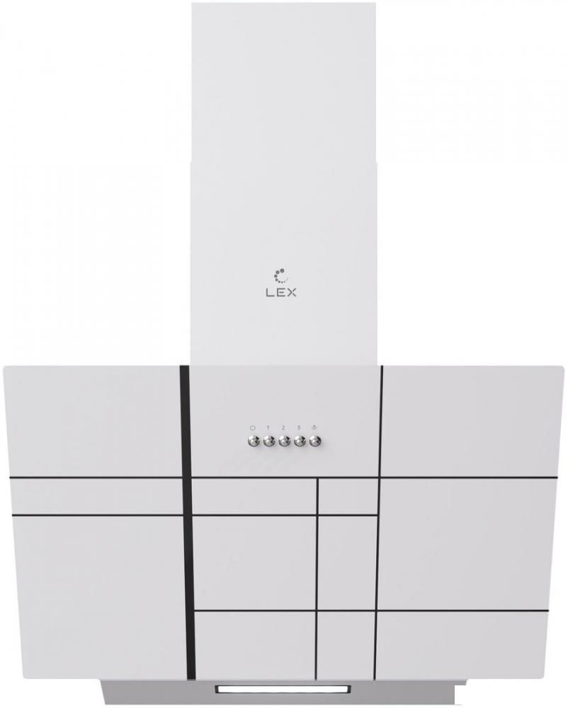 Кухонная вытяжка LEX Moza 600 R1 (белый)