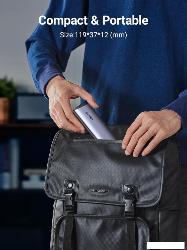 Бокс для накопителей M.2 Ugreen CM767 35267
