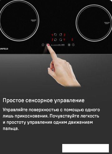 Варочная панель MAUNFELD AVI594FBK