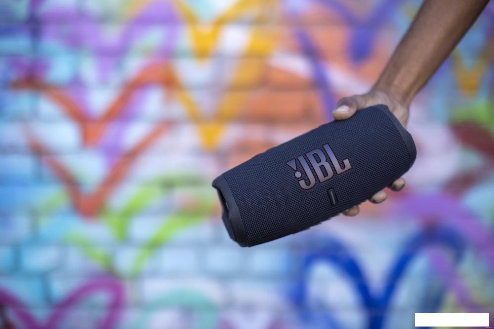 Беспроводная колонка JBL Charge 5 (синий)
