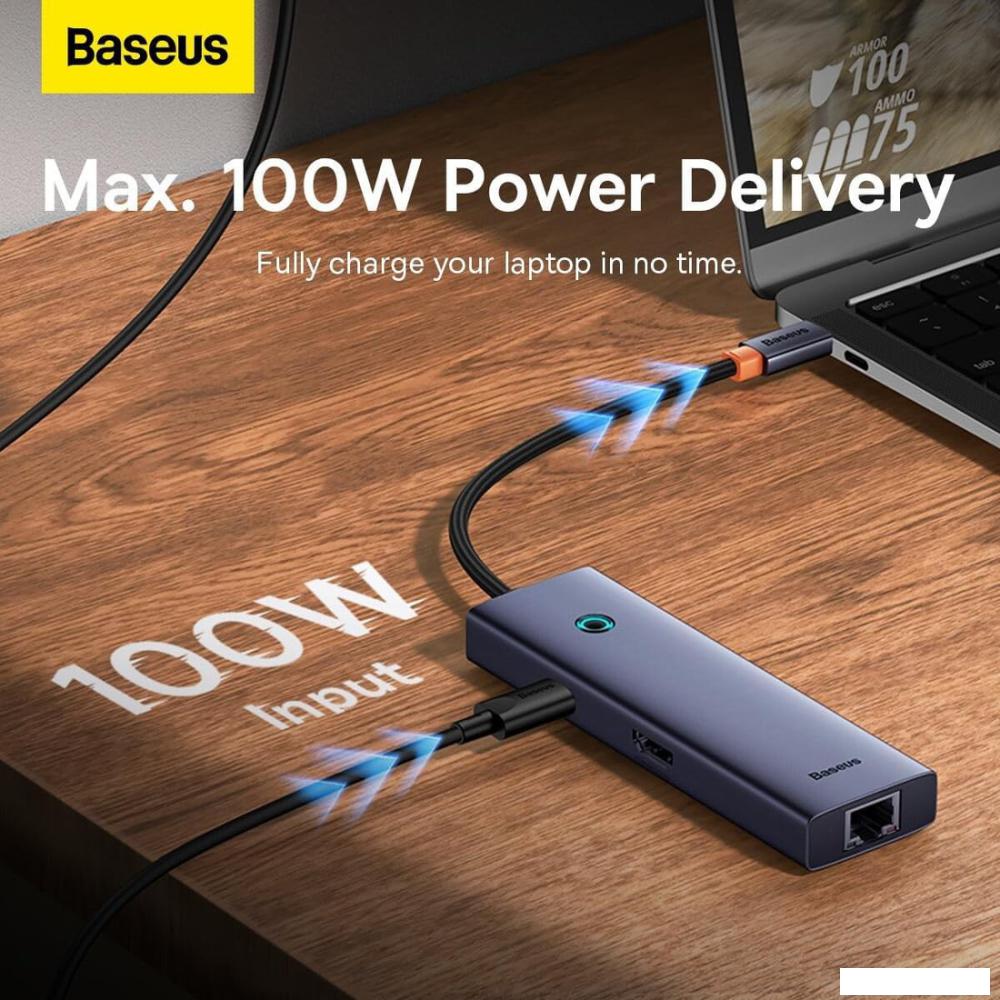 Док-станция Baseus Flite Series 7-Port Hub B00052805813-00