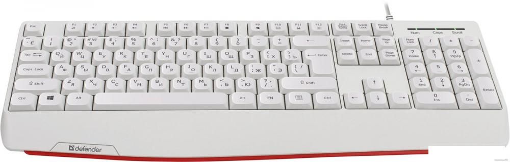 Клавиатура Defender Atom HB-546 (белый)