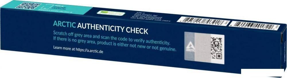 Термопаста Arctic MX-6 ACTCP00079A (2 г)