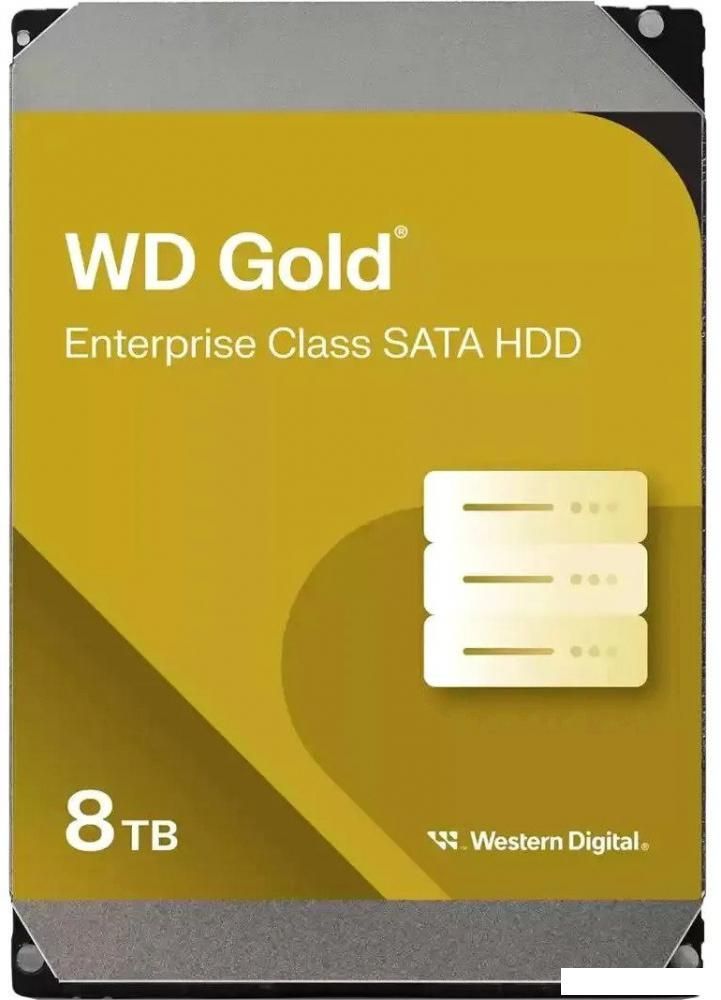 Жесткий диск WD Gold 8TB WD8005FRYZ