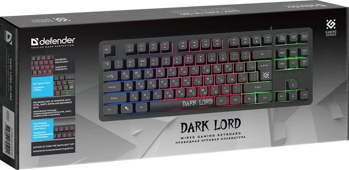 Клавиатура Defender Dark Lord GK-580
