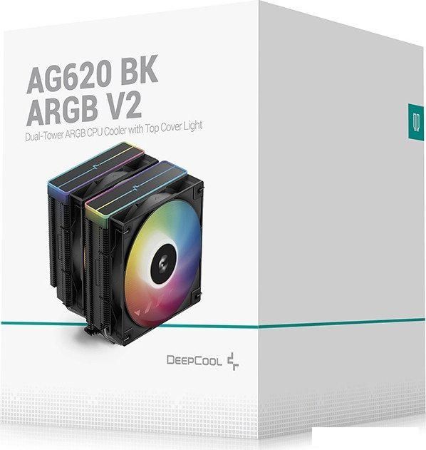 Кулер для процессора DeepCool AG620 BK ARGB V2 R-AG620-BKAMMN-GJD