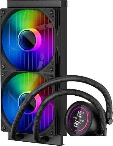Система жидкостного охлаждения для процессора 1stPlayer TS4 240 (черный)
