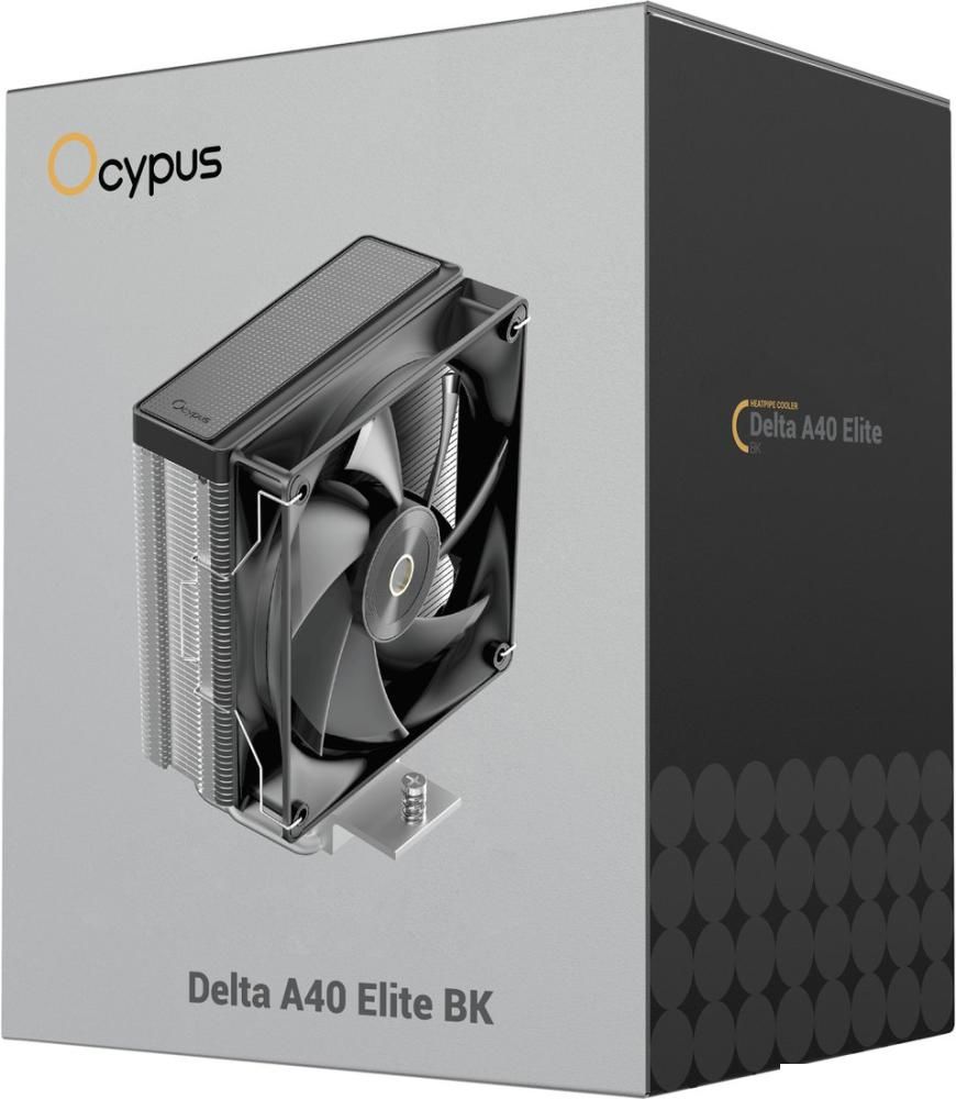 Кулер для процессора Ocypus Delta A40 Elite BK Delta-A40-BK1NNWN00E-GL