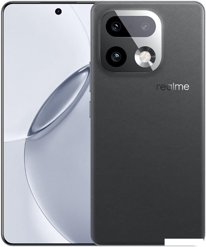 Телефон Realme 16 Pro+ 5G 8GB/256GB международная версия (серый)