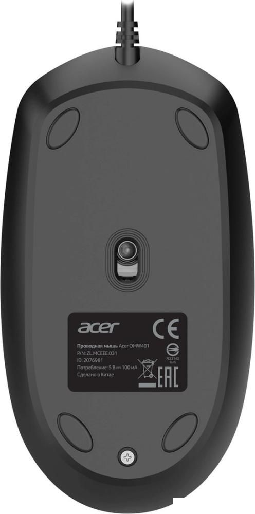 Мышь Acer OMW401 (черный)
