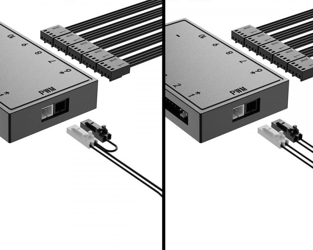 Разветвитель вентиляторов ID-Cooling FH-10 PWM