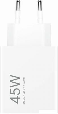 Сетевое зарядное Xiaomi 45W Turbo Charging Power Adapter MDY-17-EF BHR07SLEU (международная версия)