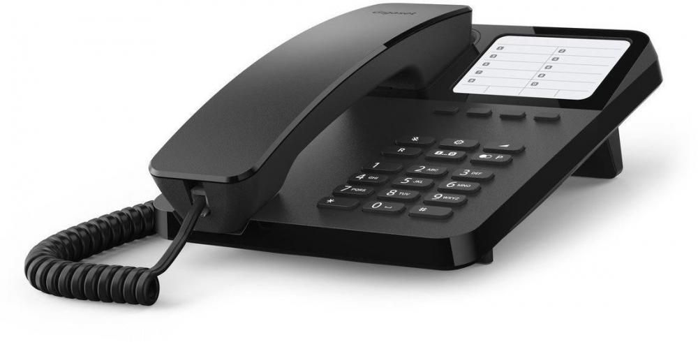 Проводной телефон Gigaset DESK 400 (черный)