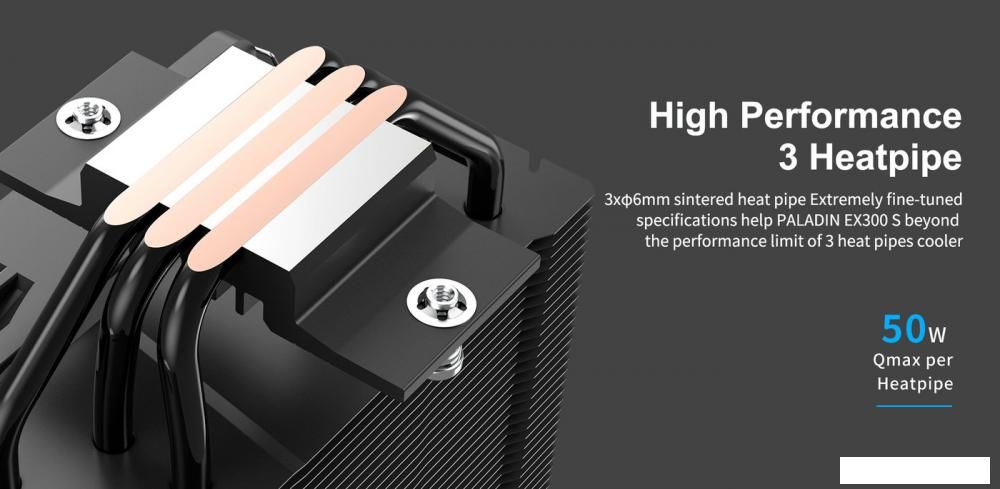 Кулер для процессора PCCooler Paladin EX300S