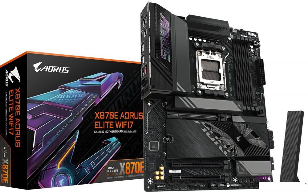 Материнская плата Gigabyte X870E Aorus Elite WiFi7