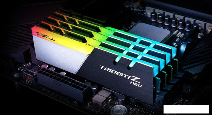 Оперативная память G.Skill Trident Z Neo 2x16GB DDR4 PC4-25600 F4-3200C16D-32GTZN