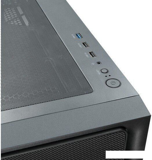 Корпус XASTRA A411M 4ARGB-FG (черный)