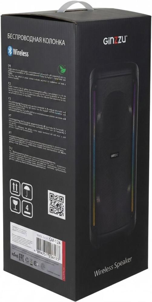 Беспроводная колонка Ginzzu GM-124