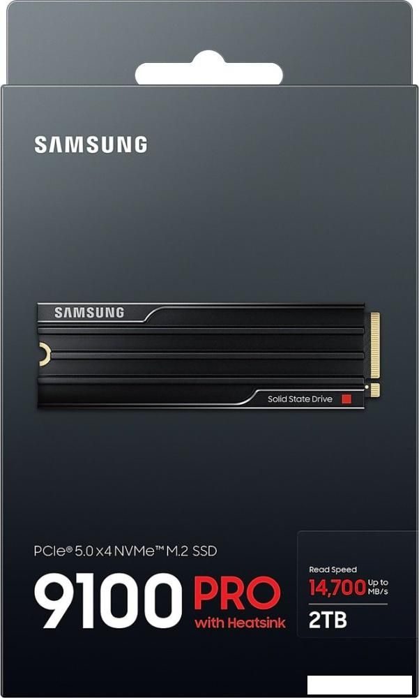 SSD Samsung 9100 Pro с радиатором 2TB MZ-VAP2T0CW