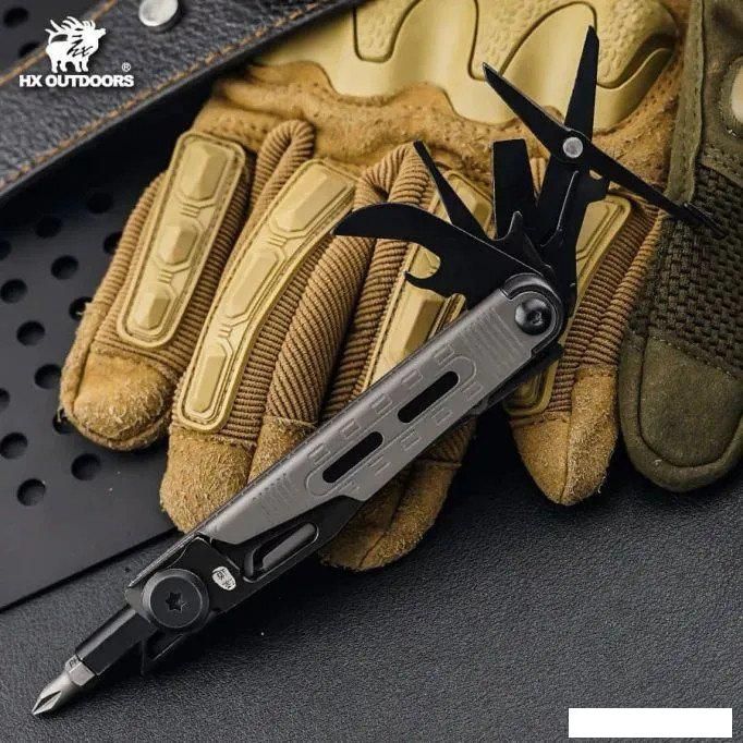 Мультитул HX Outdoors Versatile Tool 1 (серый)