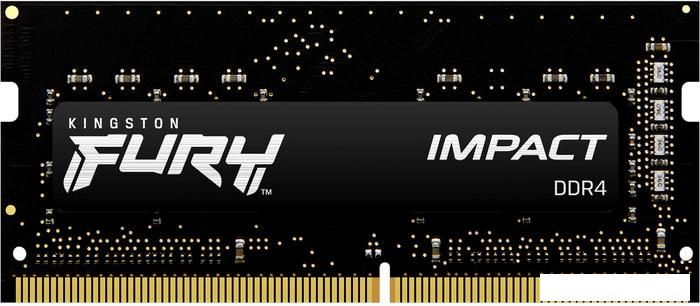 Оперативная память Kingston FURY Impact 2x16ГБ DDR4 SODIMM KF432S20IBK2/32