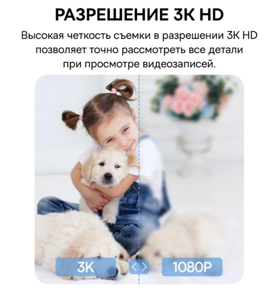 IP-камера Baseus Security P1 Pro 3K White