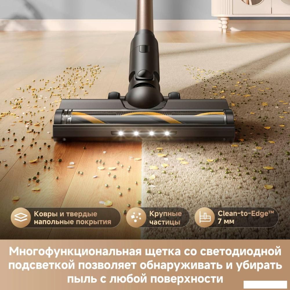 Пылесос Dreame R10s Lite Cordless Vacuum Cleaner VRV80A (черный, с евровилкой)