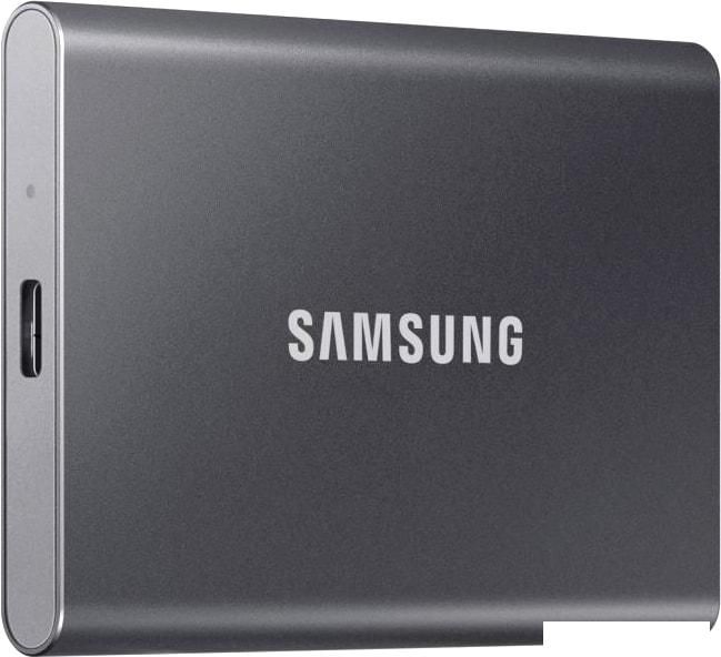 Внешний накопитель Samsung T7 500GB (серый)