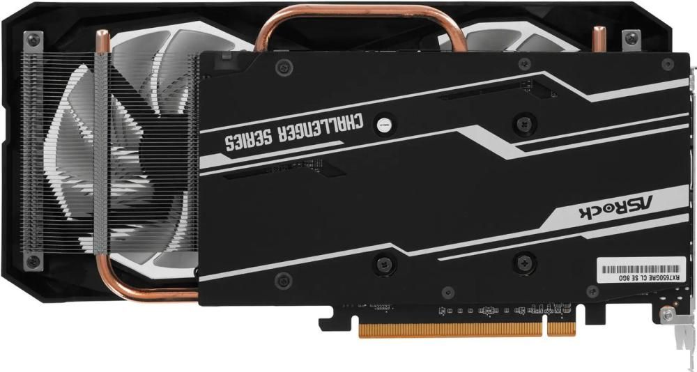 Видеокарта ASRock Radeon RX 7650 GRE Challenger SE 8GB OC RX7650GRE CL SE 8GO