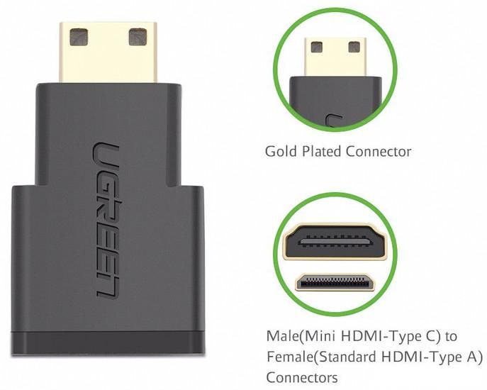 Адаптер Ugreen 20101 HDMI - miniHDMI
