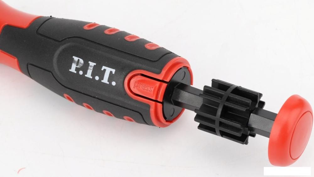 Набор отвертка с битами P.I.T. Advance HSDR04-0012A (13 предметов)