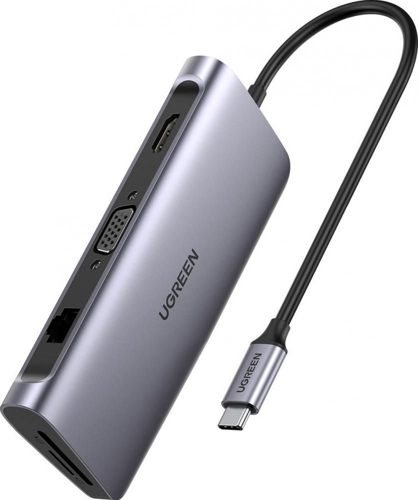 USB-хабы и док-станции Ugreen CM179 40873