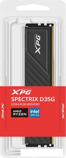 Оперативная память ADATA XPG Spectrix D35G RGB 32ГБ DDR4 3200 МГц AX4U320032G16A-SBKD35G